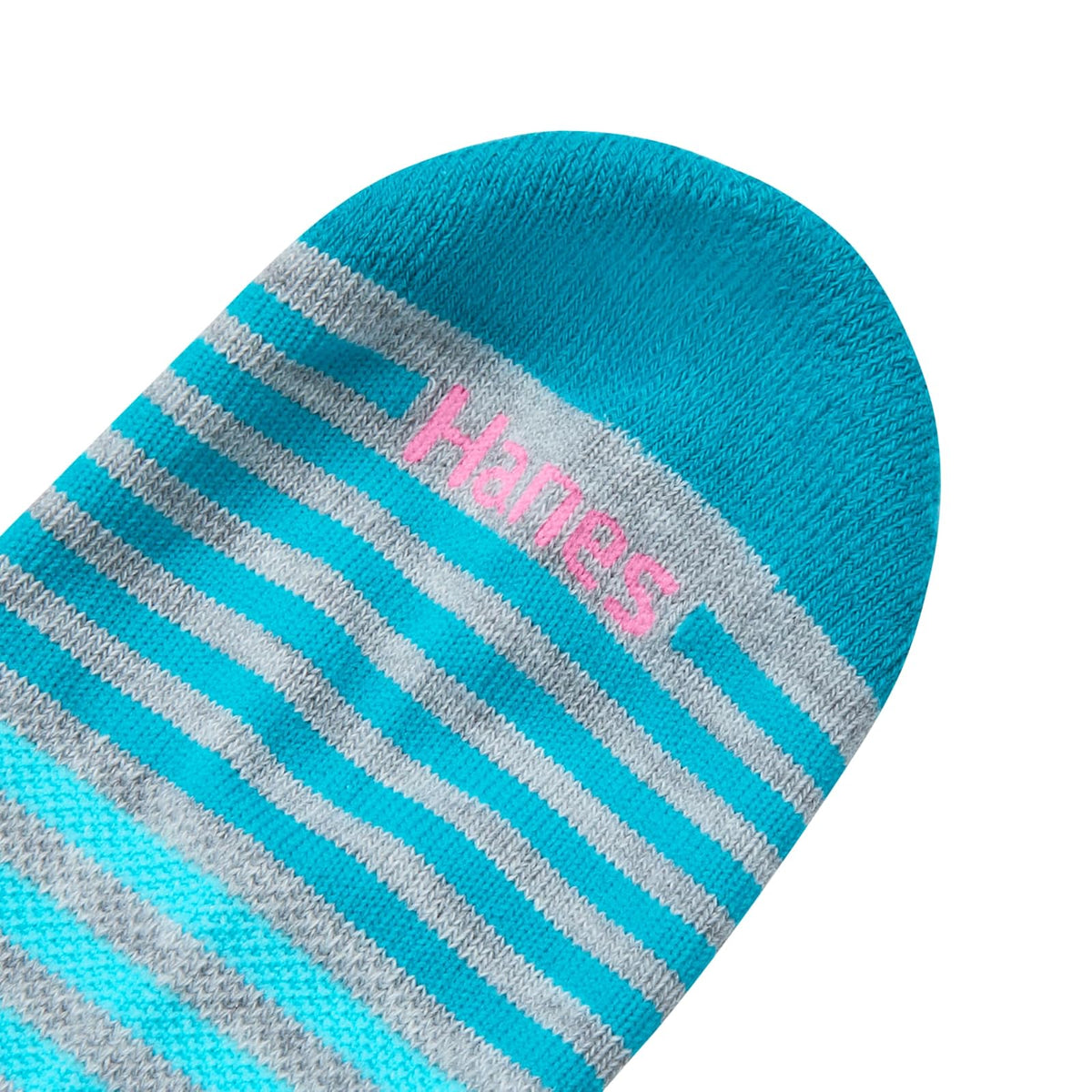 Hanes Calcetines Tobilleros para Mujer, Paquete de 6, Multicolor, Talla 8-12