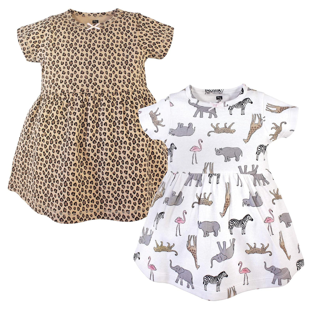 Hudson Baby Vestido con Lazo en la Cintura. Vestido Casual para bebés niñas