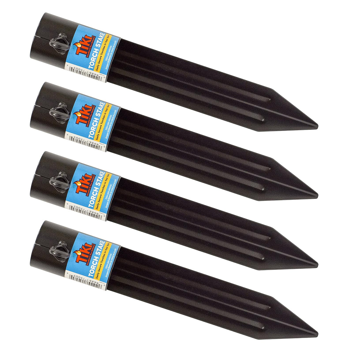 Tiki - Accesorio para Linterna, Negro, 4 Paquetes