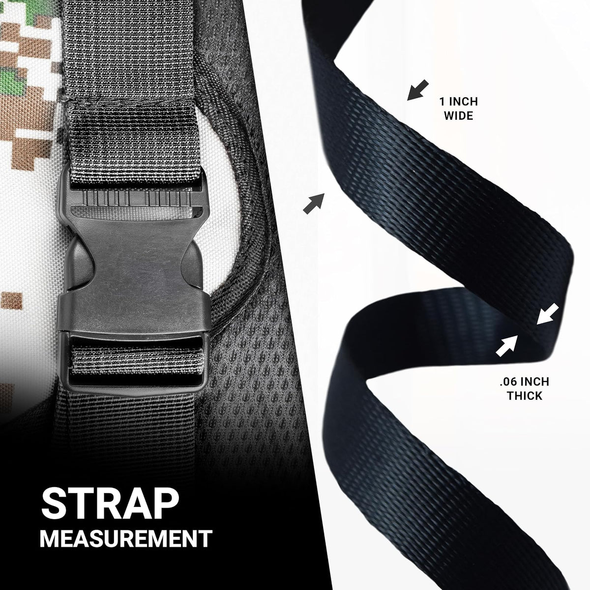 Strapworks Lightweight Polypropylene Webbing - Poly Strapping for Outdoor DIY Gear Repair, Pet Collars, Crafts – 2 Inch by 10, 25, or 50 Yards, Over 20 Colors