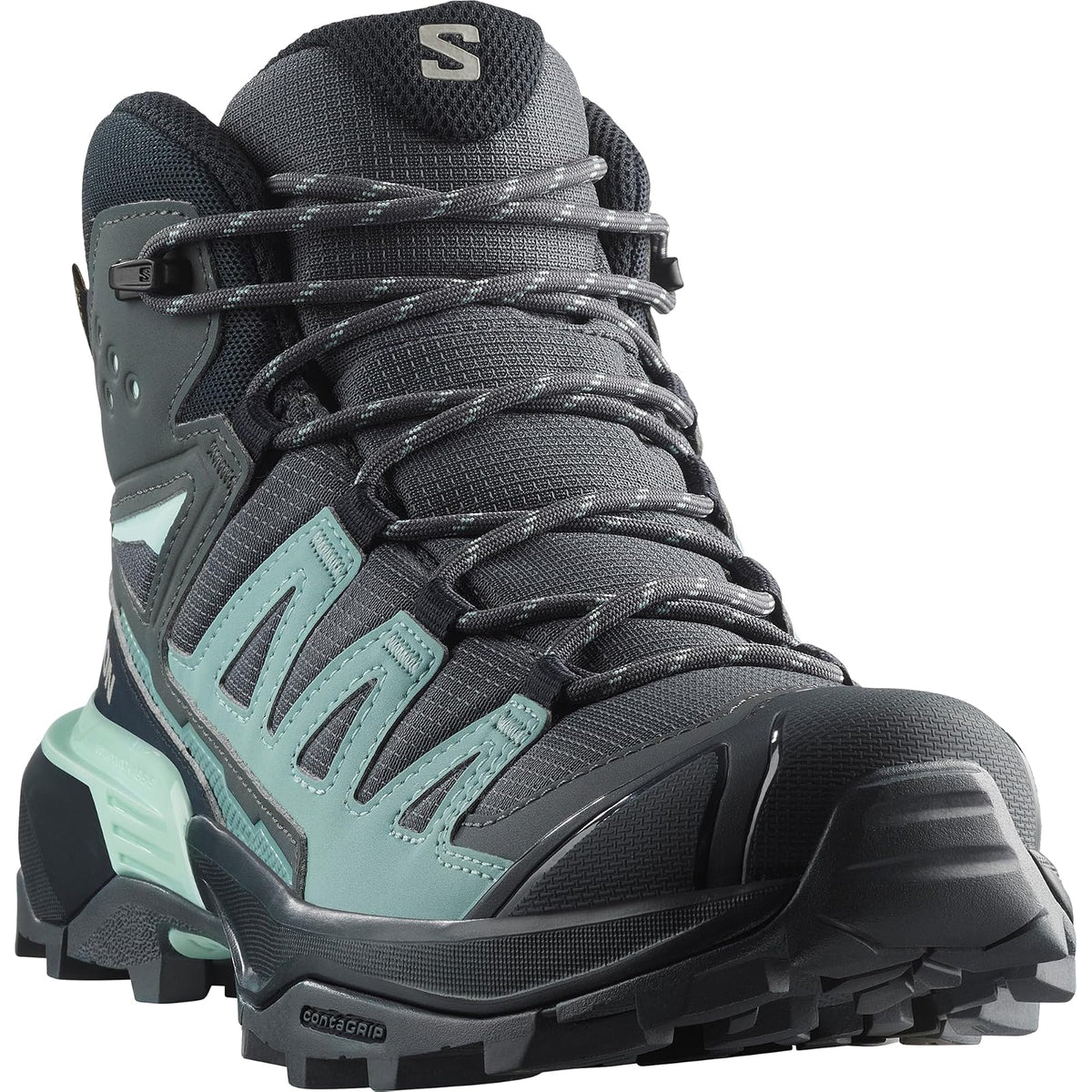 Salomon SALOMON X ULTRA 360 MID GTX GRVE M Botas de montañismo para mujer