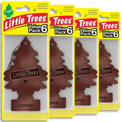 LITTLE TREES - Ambientador de cuero (paquete de 24)