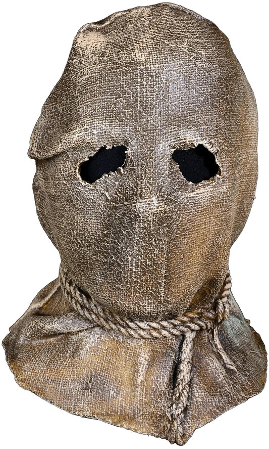 Sack-O-Path, Máscara para Disfraz de Scarecrow, Máscaras de Espatapajaros Ideales para Halloween y Fiestas de Disfraces.