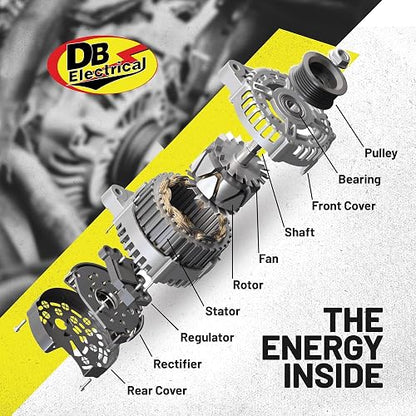 DB Electrical ADR0213 Alternador para Freightliner Argosy 2000-2002, C112 Century Class 1999-2000