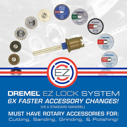 Dremel EZ684-01 EZ Lock - Kit de lijado y pulido