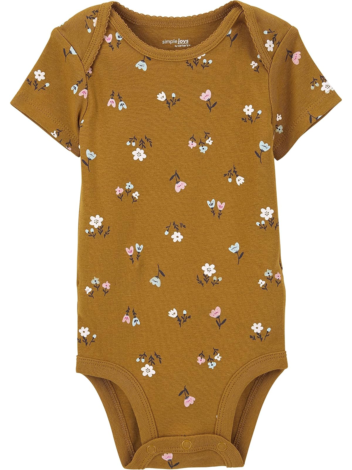Simple Joys by Carter's 6-Pack Short-Sleeve Bodysuit Body Bebé-Niñas