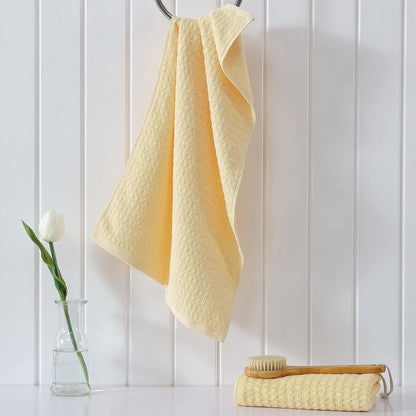 Tommy Bahama - Toallas de Mano, Toallas de algodón Suaves y absorbentes, Bajas Pelusas, Resistentes a la decoloración (Amarillo del Pacífico Norte, 2 Piezas)