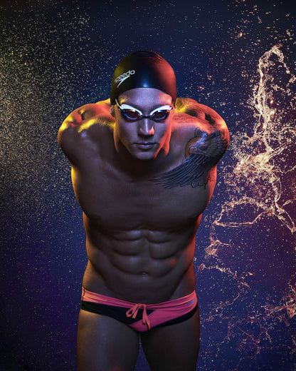 Speedo - Gorro de natación de Silicona