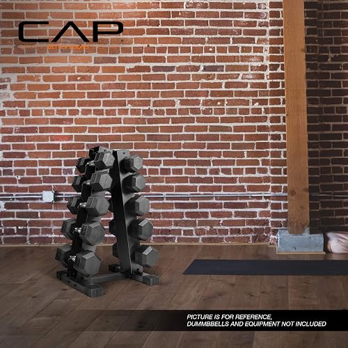 CAP Barbell - Soporte para Mancuernas, Color Negro