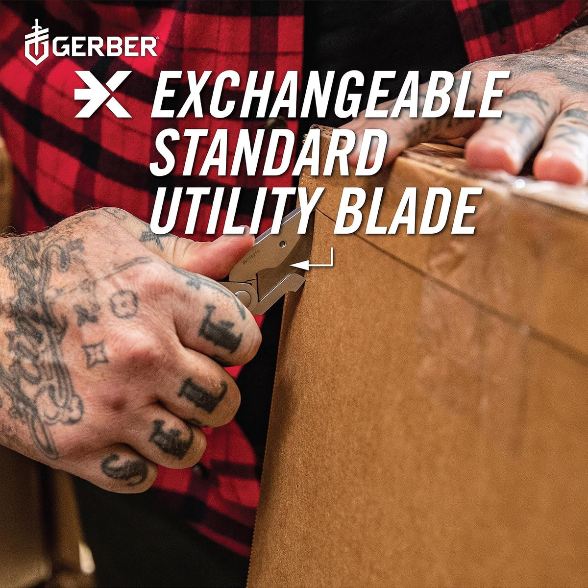 Gerber Eab Cuchillo de Bolsillo | Acero inoxidable, 1.5 in, filo liso, clip de bolsillo, liner lock