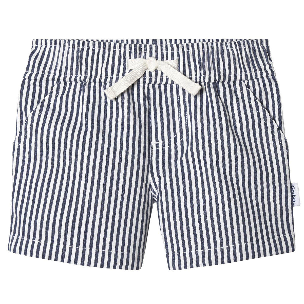 Gerber Baby Toddler Unisex Stretch Chino Shorts Pantalones Cortos Unisex bebé