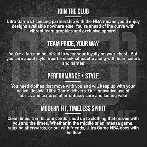 NBA Ultra Game - Pantalones Cortos de de Malla de poliéster para Hombre, diseño de Logotipo del Equipo