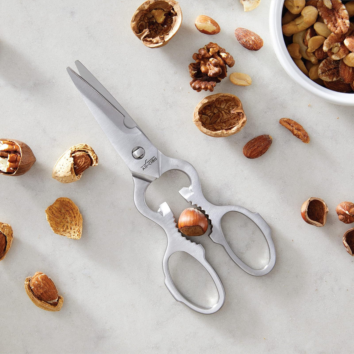 All-Clad C3220908 Stainless Steel Kitchen Shears