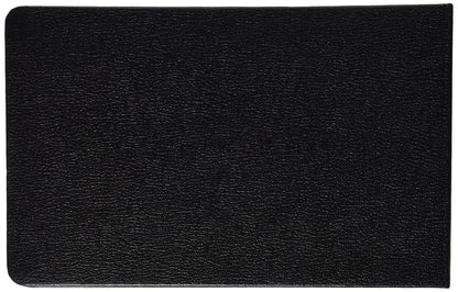 Rediform 63453 1" 4-Ring Ledger Binder con 100 hojas de libros pequeños e índices A-Z (8.5") Negro