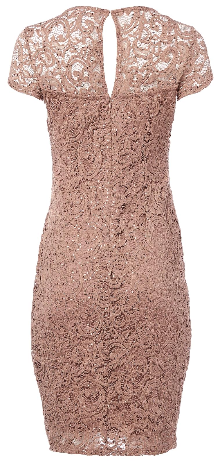 Marina Vestido de cóctel de Encaje con Lentejuelas Vestido de Coctel para Mujer