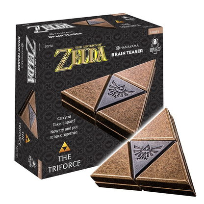 Legend of Zelda Espada Maestra Rompecabezas de Metal Hanayama Nivel 6 - Triforce