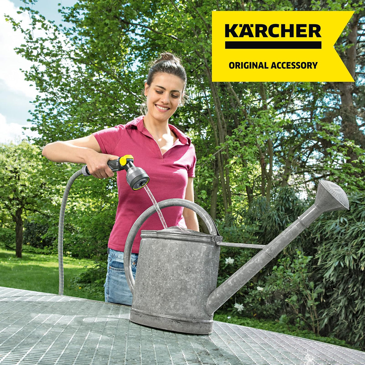 Karcher Pistola de Riego Multifunción de metal Premium