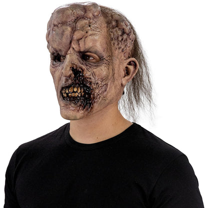 Ghoulish Productions Máscara De Látex Tumoral Deceased, Accesorio Látex Cosplay Zombie Enfermo, Disfraz Aterrador para Halloween y Fiestas Temáticas, Cosplay Zombi Tumor, Diseño Artesanal