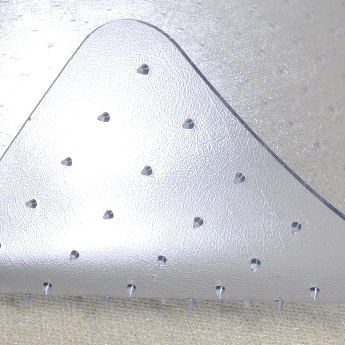Dimex - Tapete para silla de oficina para alfombra de pelo bajo con labio, 36 x 48 pulgadas, transparente