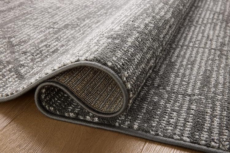 Loloi II Kamala Collection KAM-06 Charcoal/Ivory 2'-3" x 3'-10" Accent Rug