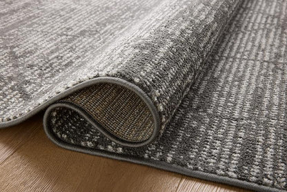 Loloi II Kamala Collection KAM-06 Charcoal/Ivory 2'-3" x 3'-10" Accent Rug
