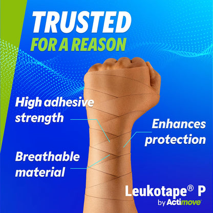 BSN Medical bei076168 Leukotape P cinta deportiva, 1 1/5.1 cm X 13.7 m