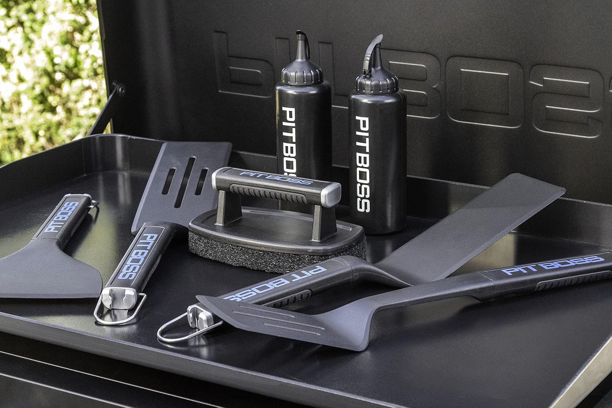 PIT BOSS 40930 - Kit de Herramientas para Plancha (5 Piezas)