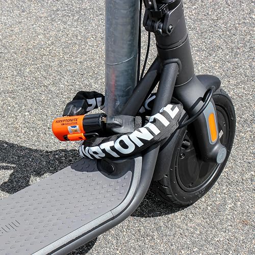 Kryptonite Evolution 4 - Candado de Cadena Integrado para Bicicleta