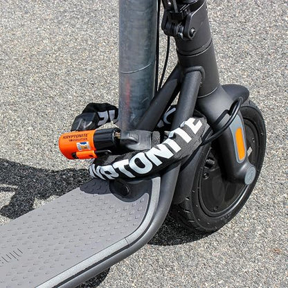 Kryptonite Evolution 4 - Candado de Cadena Integrado para Bicicleta
