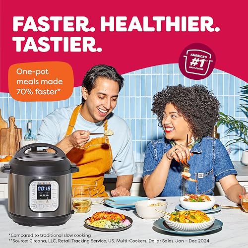 Instant Pot IP-DUO6, Olla de presión 7 en 1, Programable, capacidad para 24 tazas