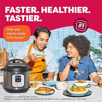 Instant Pot IP-DUO6, Olla de presión 7 en 1, Programable, capacidad para 24 tazas