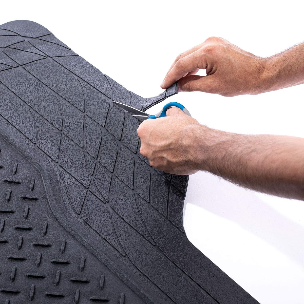 FH GROUP F16400BLACK Black All Season Protection Cargo Mat/Trunk Liner (Trimmable)