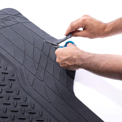 FH GROUP F16400BLACK Black All Season Protection Cargo Mat/Trunk Liner (Trimmable)