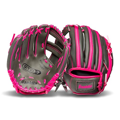 Franklin Sports RTP Youth Teedom Glove + Ball Set - 9.5" Niños + Niña Te-Smitt