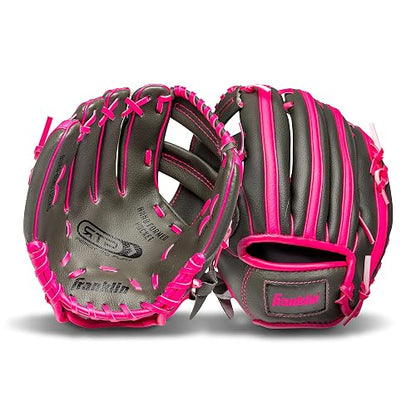 Franklin Sports RTP Youth Teedom Glove + Ball Set - 9.5" Niños + Niña Te-Smitt