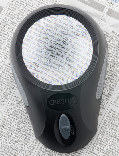 Carson LumiLoupe Ultra Lupa 5X de Sobremesa con Luz LED
