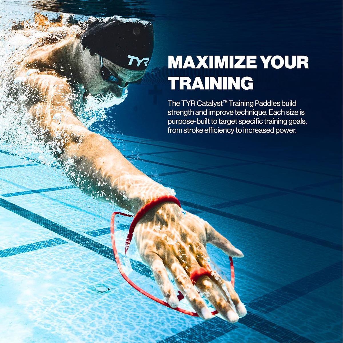 TYR Catalyst Stroke Training Hand Paddle