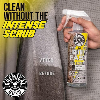 Chemical Guys Lightning Fast Extractor de Manchas de Moquetas y Tapicérías SPI_191_16SW, 473 ml, Aroma Fresco