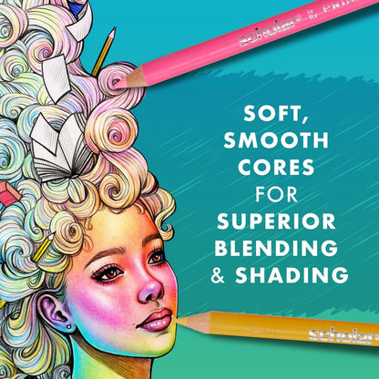 Prismacolor Scholar - Lápices de colores, suministros de arte perfectos para dibujar, dibujar, colorear, surtidos, 24 unidades