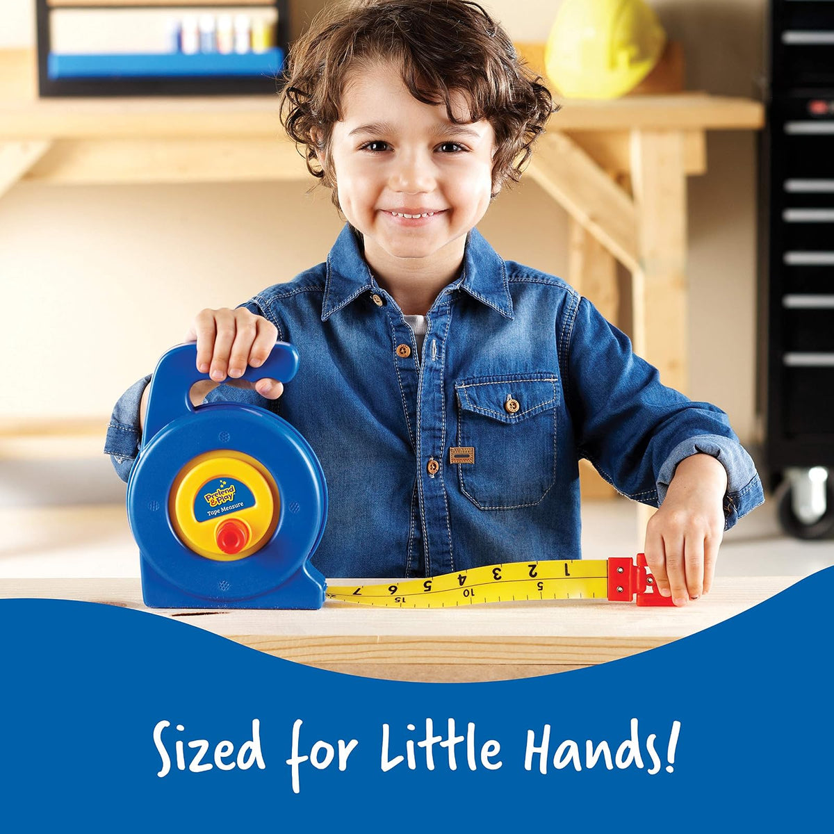 Learning Resources LER9154 Cinta Métrica Pretend & Play