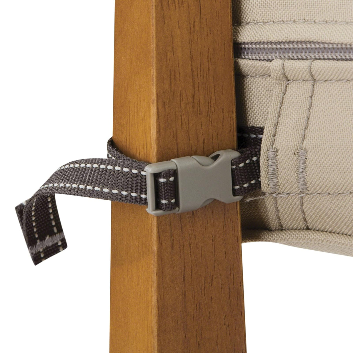 Classic Accessories Montlake - Funda de cojín para asiento de patio, Beige antiguo, 25" x 25" x 5" thick