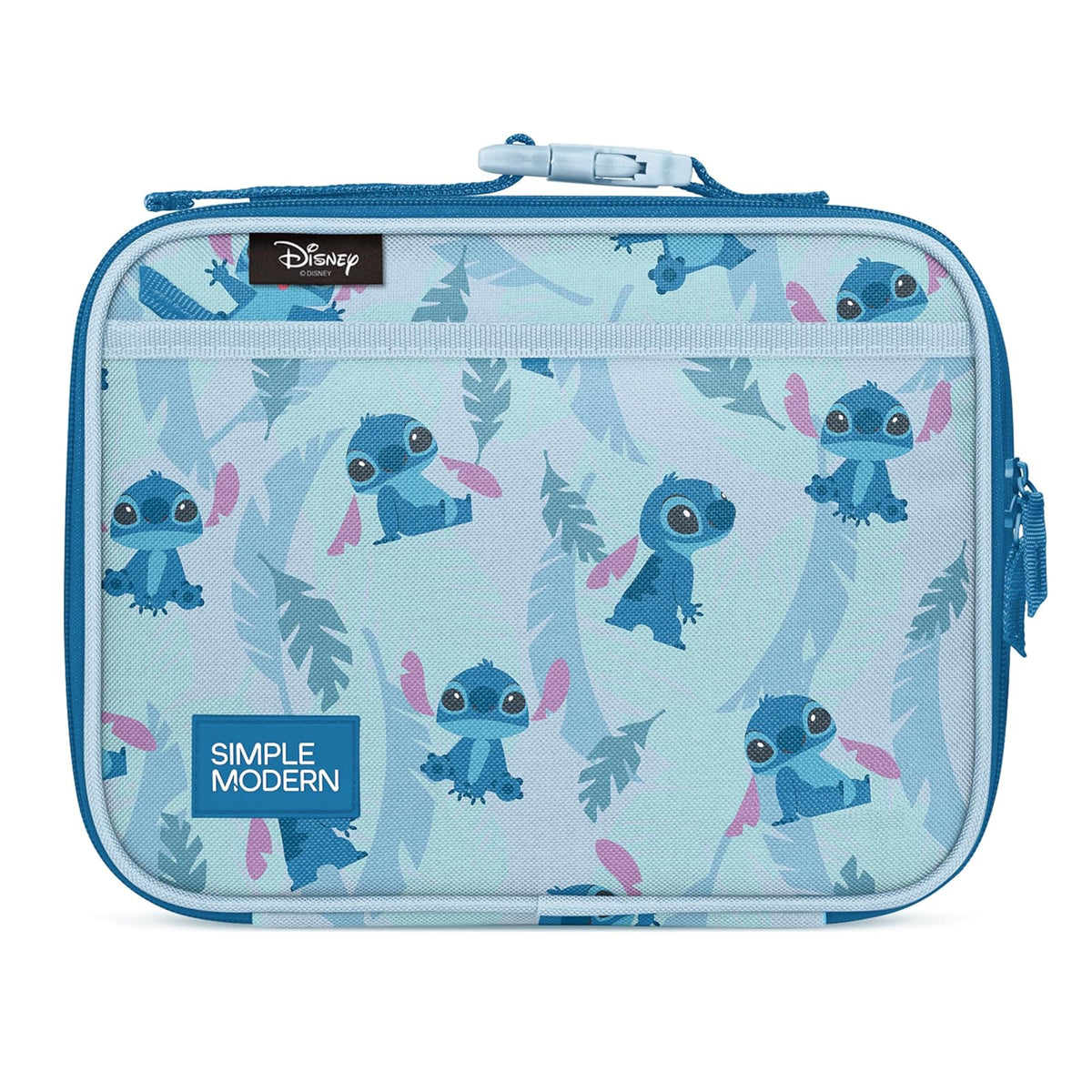 Simple Modern Hadley Lonchera Escolar Aislada 4 Litros - Fiambrera Hadley - Disney: Tropical Stitch