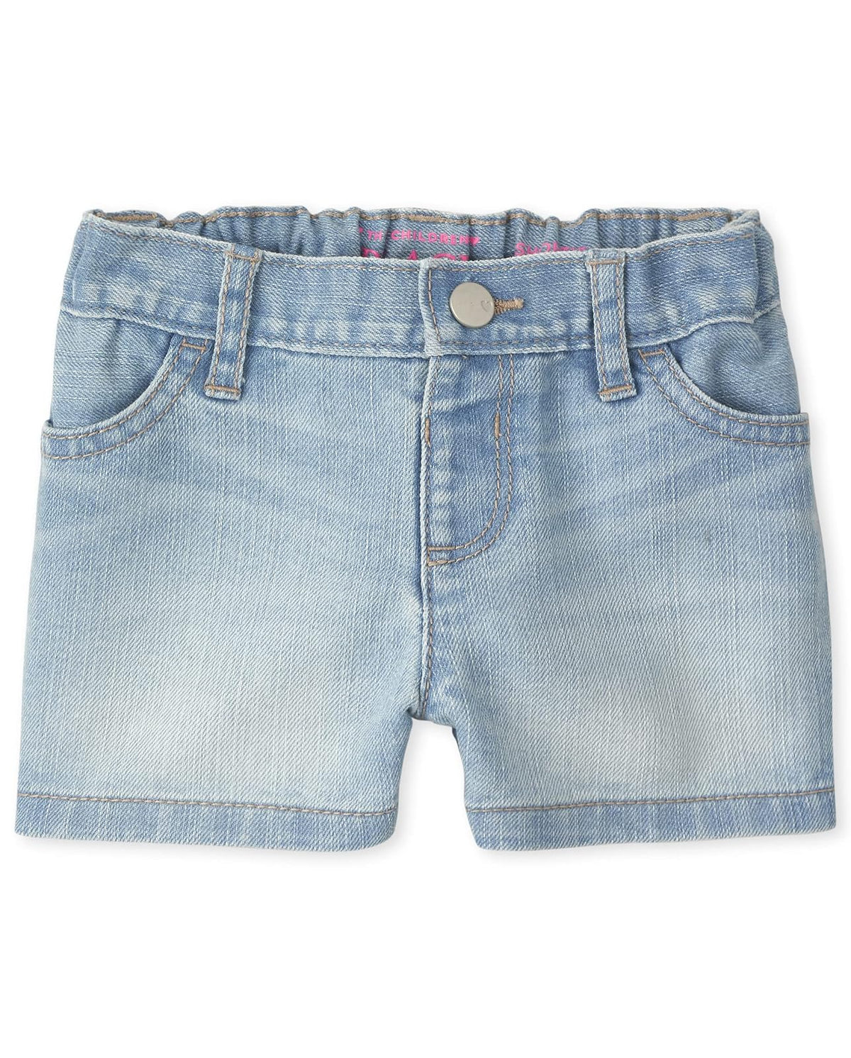 The Children's Place Shorts de Mezclilla para Niña, Paquete de 3 - 3 Años - Leighton Wash - 1
