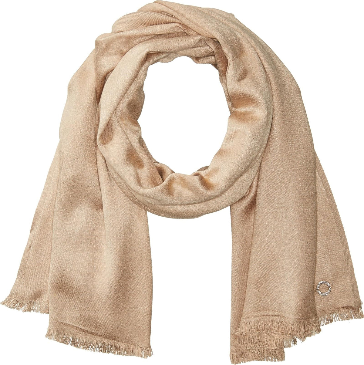 Calvin Klein Bufanda Pashmina para mujer - Talla Única - Almendras cubiertas de hierbas
