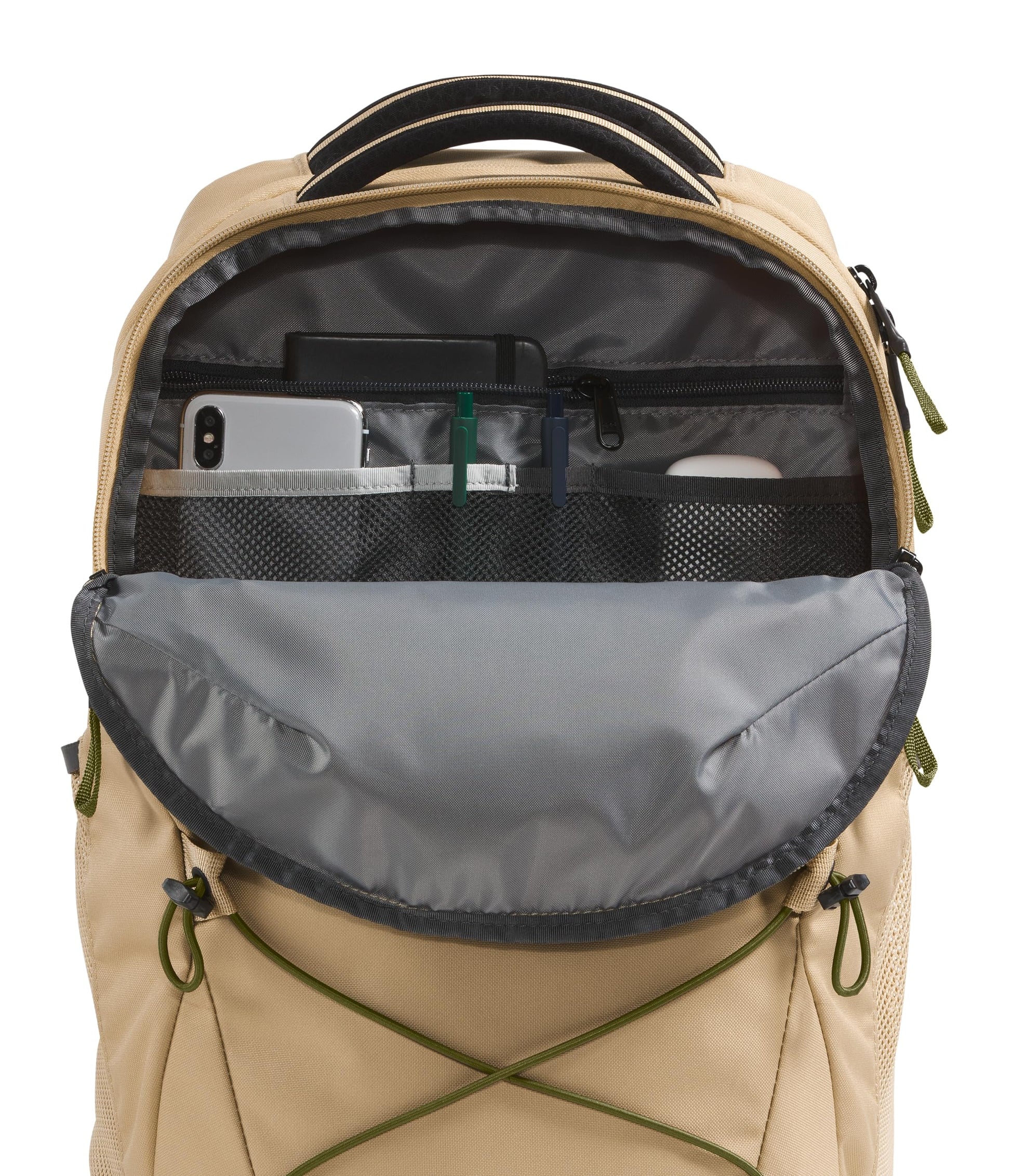 THE NORTH FACE Jester - Mochila para portátil, Piedra Caqui/Oliva Bosque, Una talla, Mochila bufón