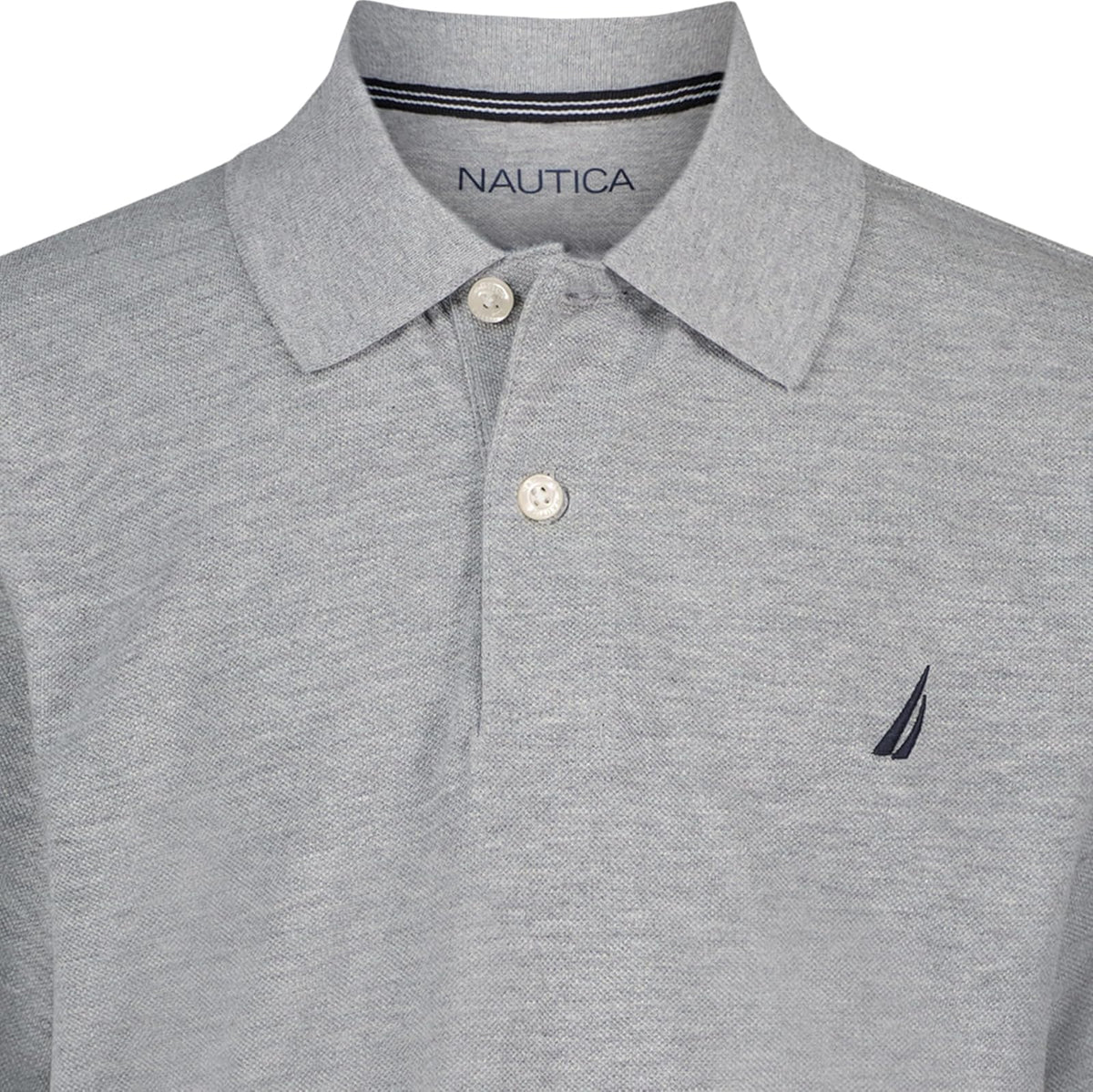 Nautica Boys' Short Sleeve Solid Polo