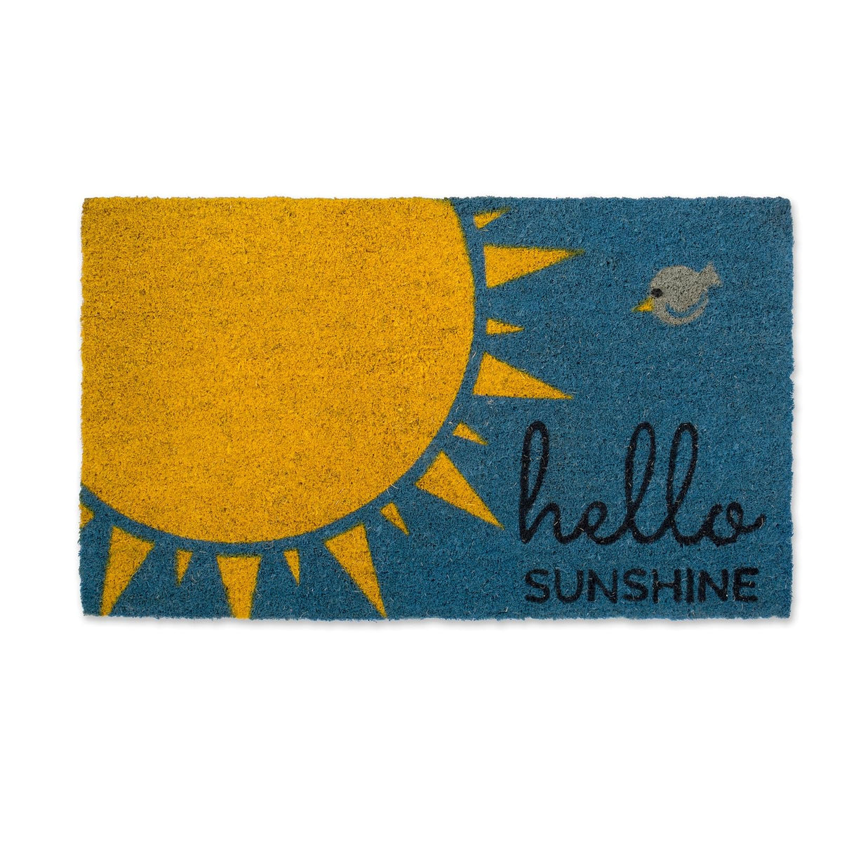 DII Tapete de Fibra de Coco Natural para Entrada - 2'6" x 1'6" (Rectangular) - Hola Luz de sol