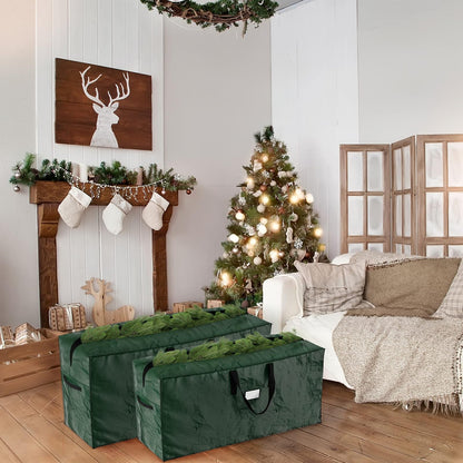 5074 Elf STOR - Bolsa para árbol de Navidad (para Dos árboles de 2.74 m o uno más Grande), Color Verde