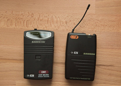 SAMSON UM1/77 QL5 Lavalier Micro Diversity Wireless System - Ch N2