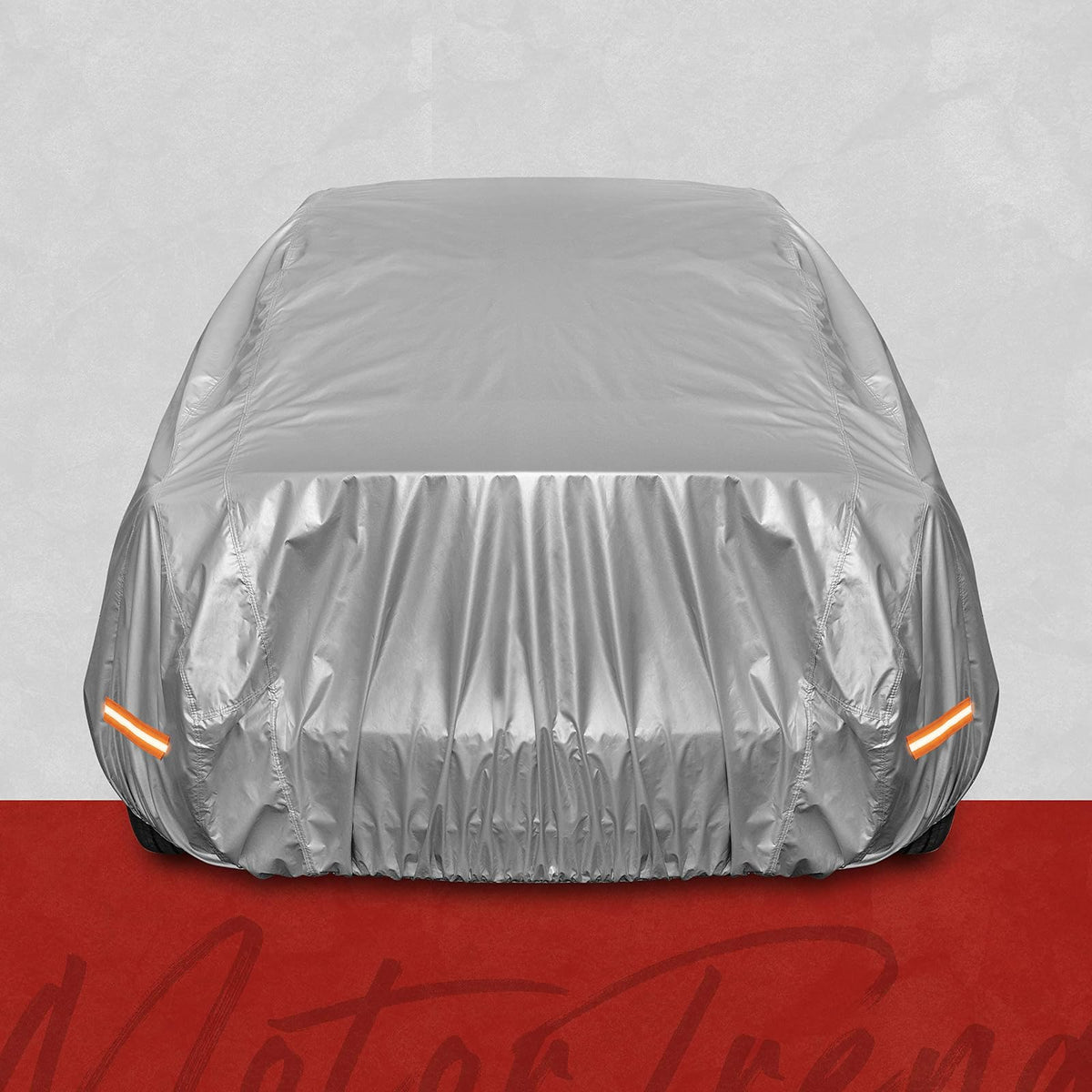 Motor Trend SafeKeeper - Funda de Automóvil Resistente Impermeable para Todo Tipo de Clima, Cubierta de Automóvil de Revestimiento múltiple para Nieve, Lluvia, Sol, protección UV, Cubierta Exterior Completa